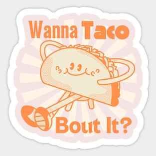 Taco all day Sticker